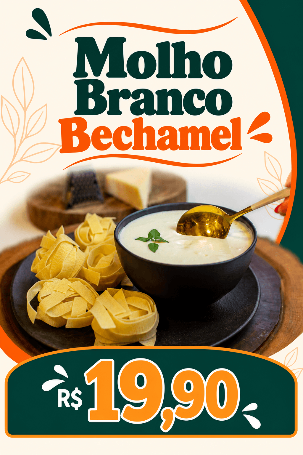 Molho Branco Bechamel (500ml)
