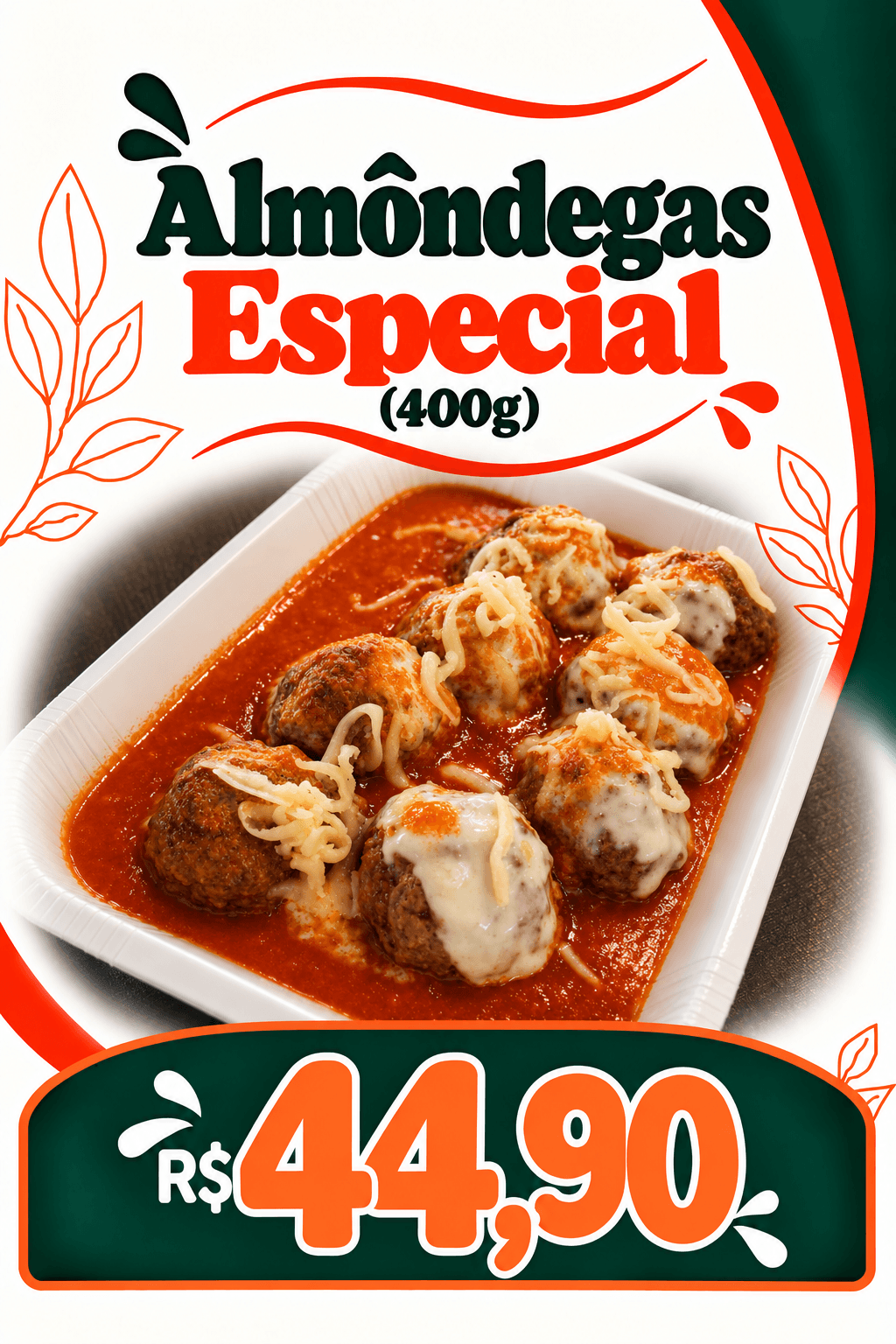 Almôndegas Especial (400g)