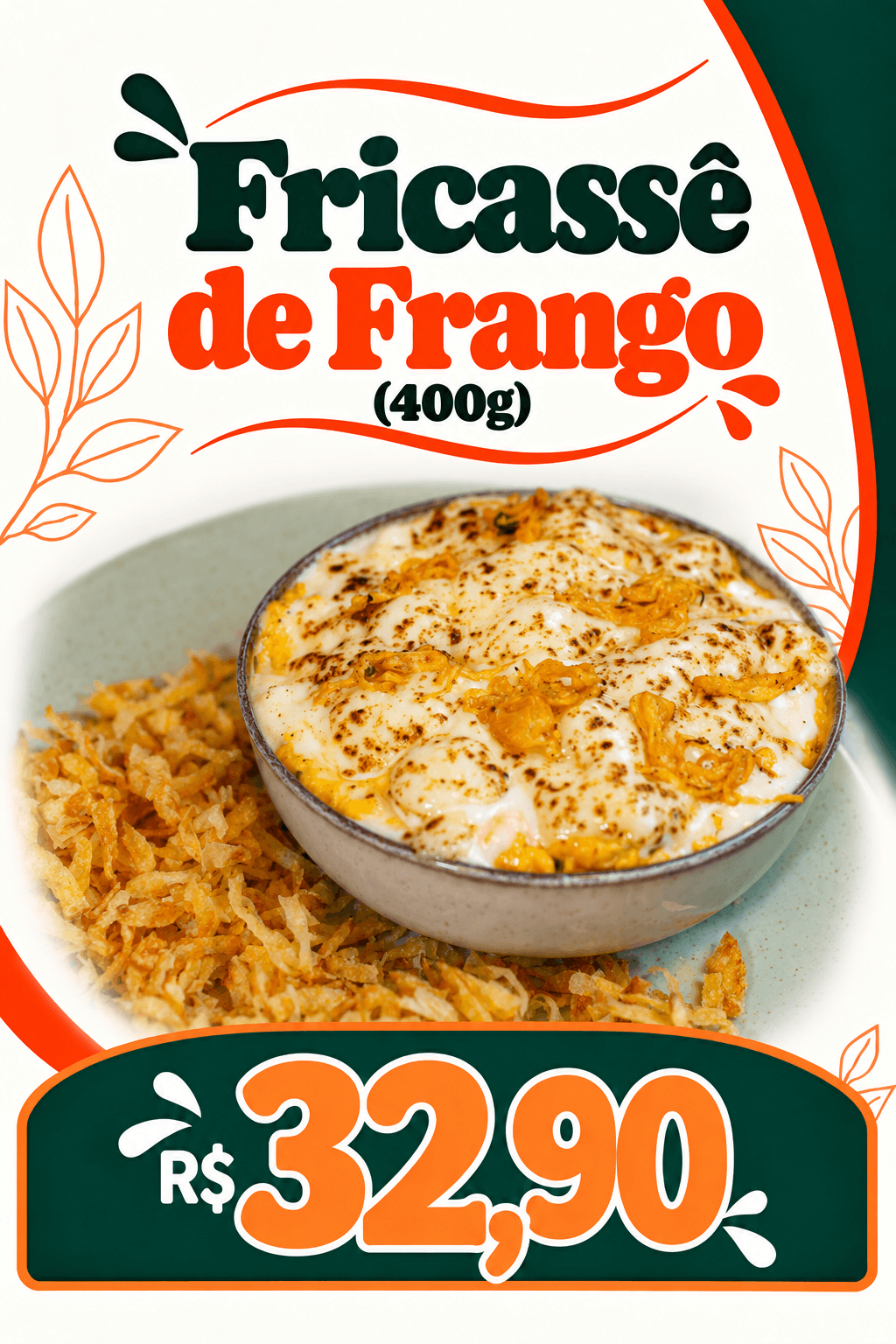 Fricassê de Frango (400g)