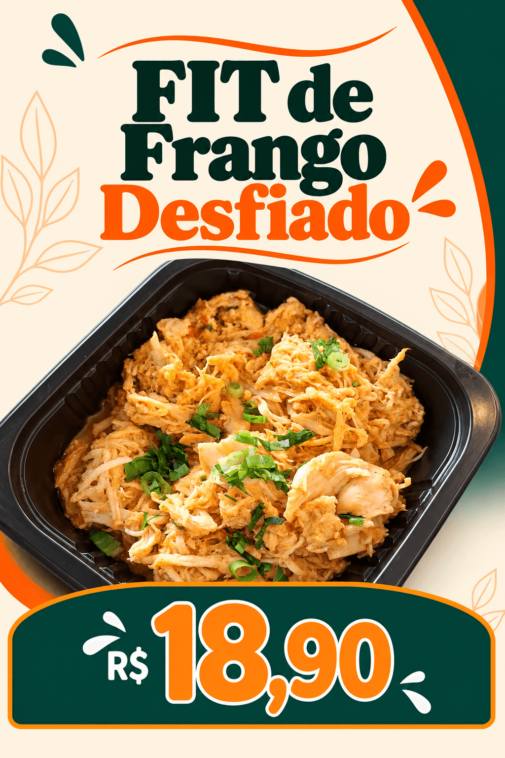 FRANGO DESFIADO 300G